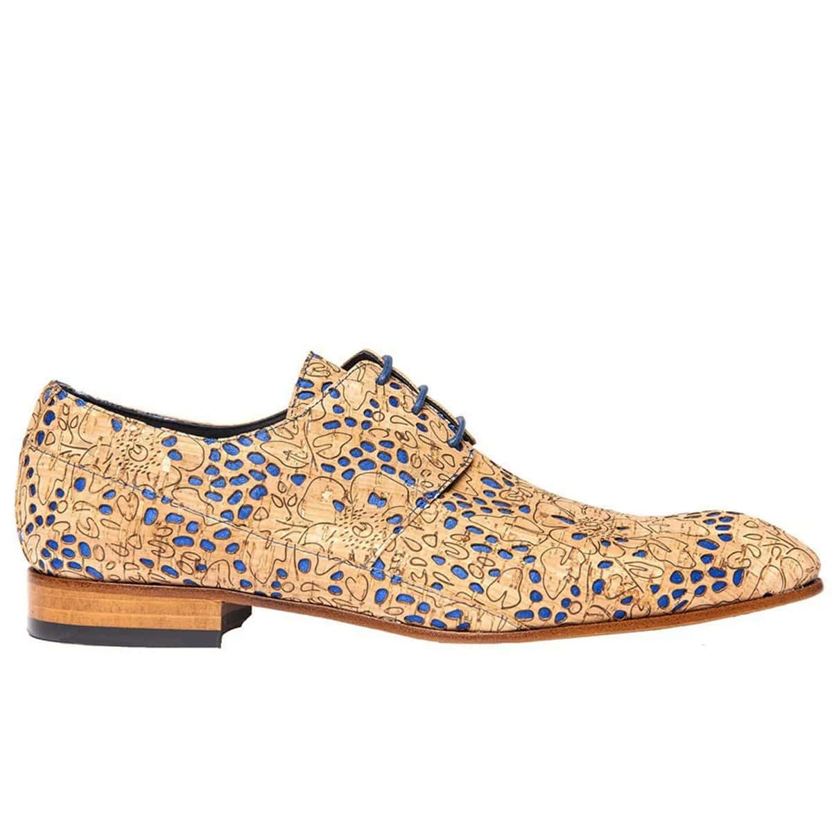 Cork Ocean puntige herenschoen van kurk van Mascolori