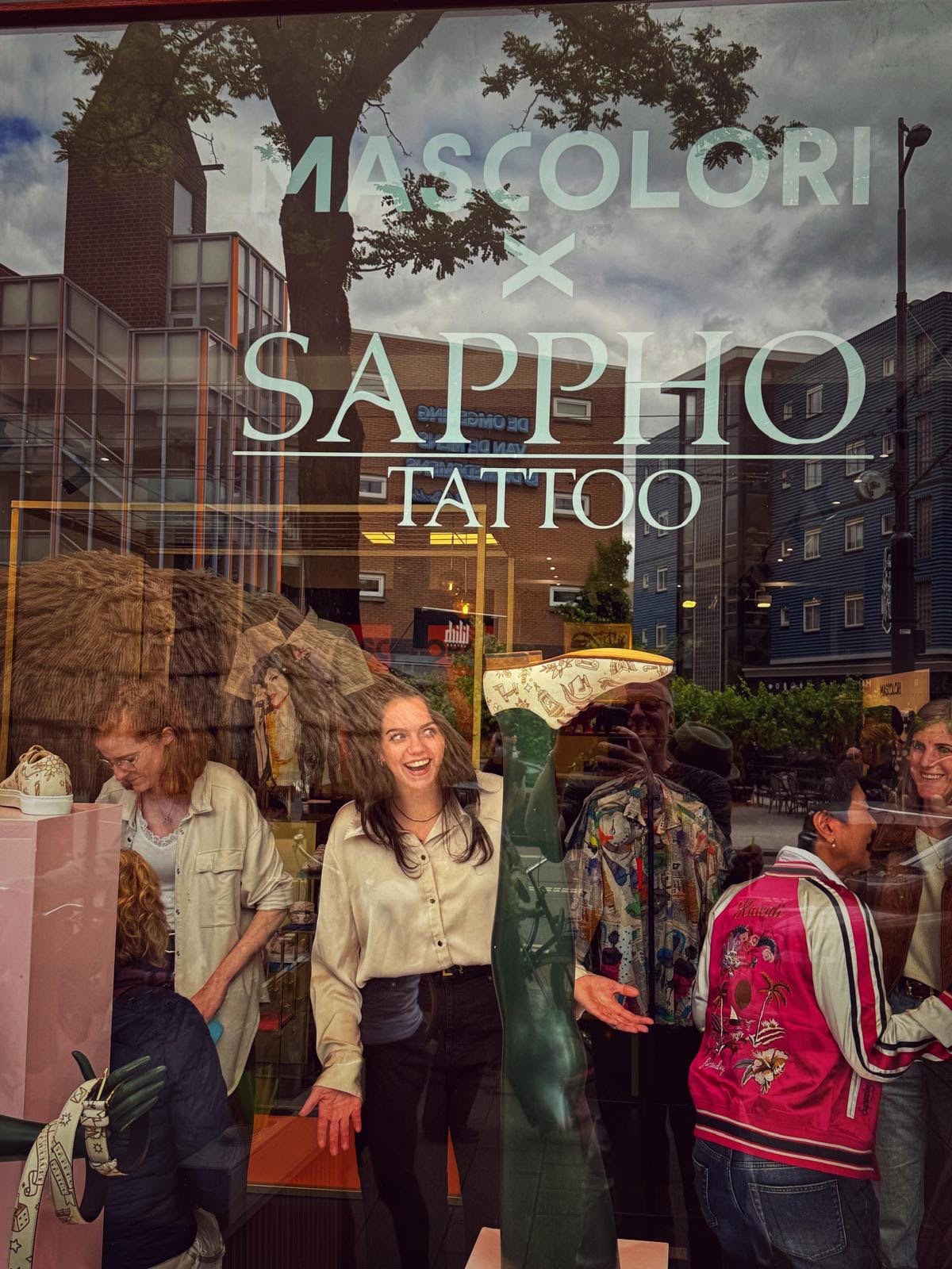 Sappho Tattoo Sneaker