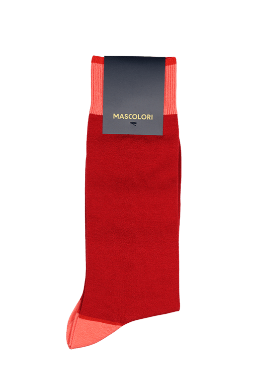 Tricolori Maroon socks
