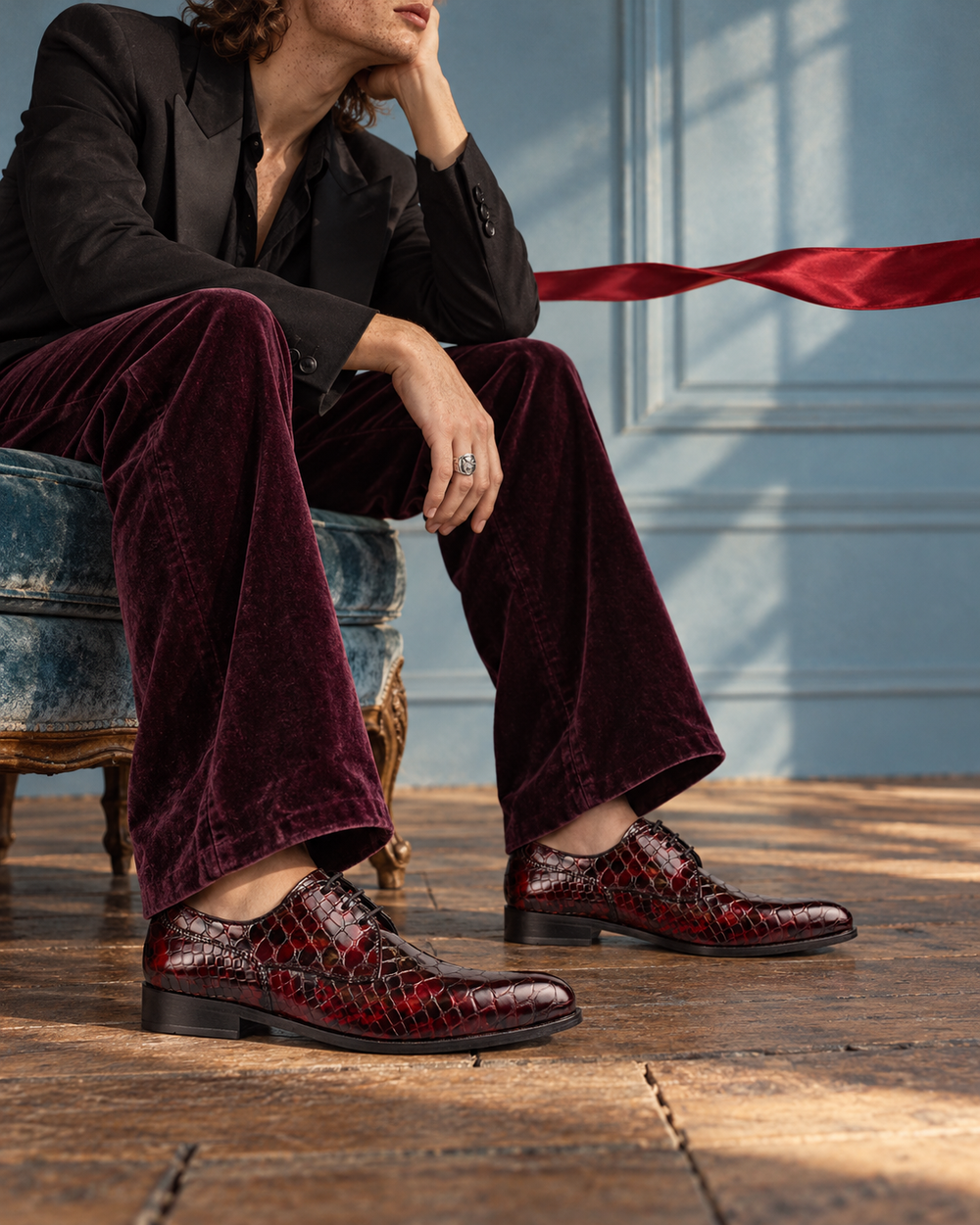 Mascolori Bloody Hot — artistieke AI-stylingvisual