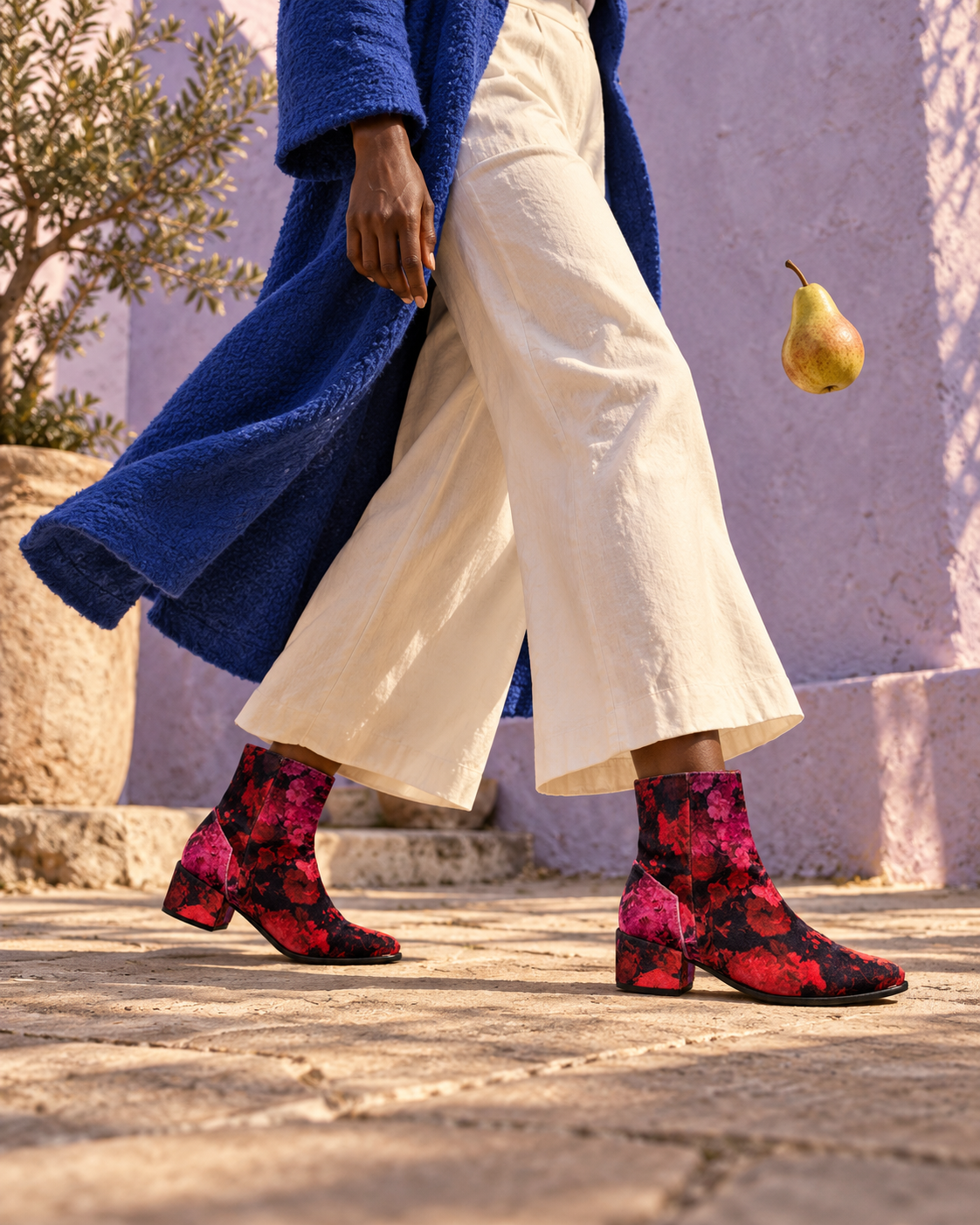 Pink Riot — artistiek AI-stylingbeeld